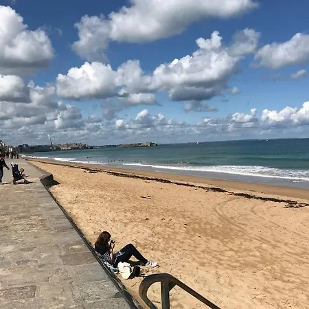 Ideal-à 1 Mn Plage/sillon -jardin Privé- 1/6 Pers *
